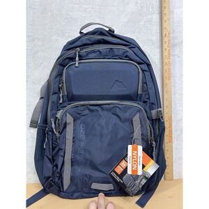 Ozark Trail Tenakee 36L Backpack Navy/Gray Hydration Compatible Daypack NEW